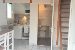 studio, 2 personnes lit en mezzanine